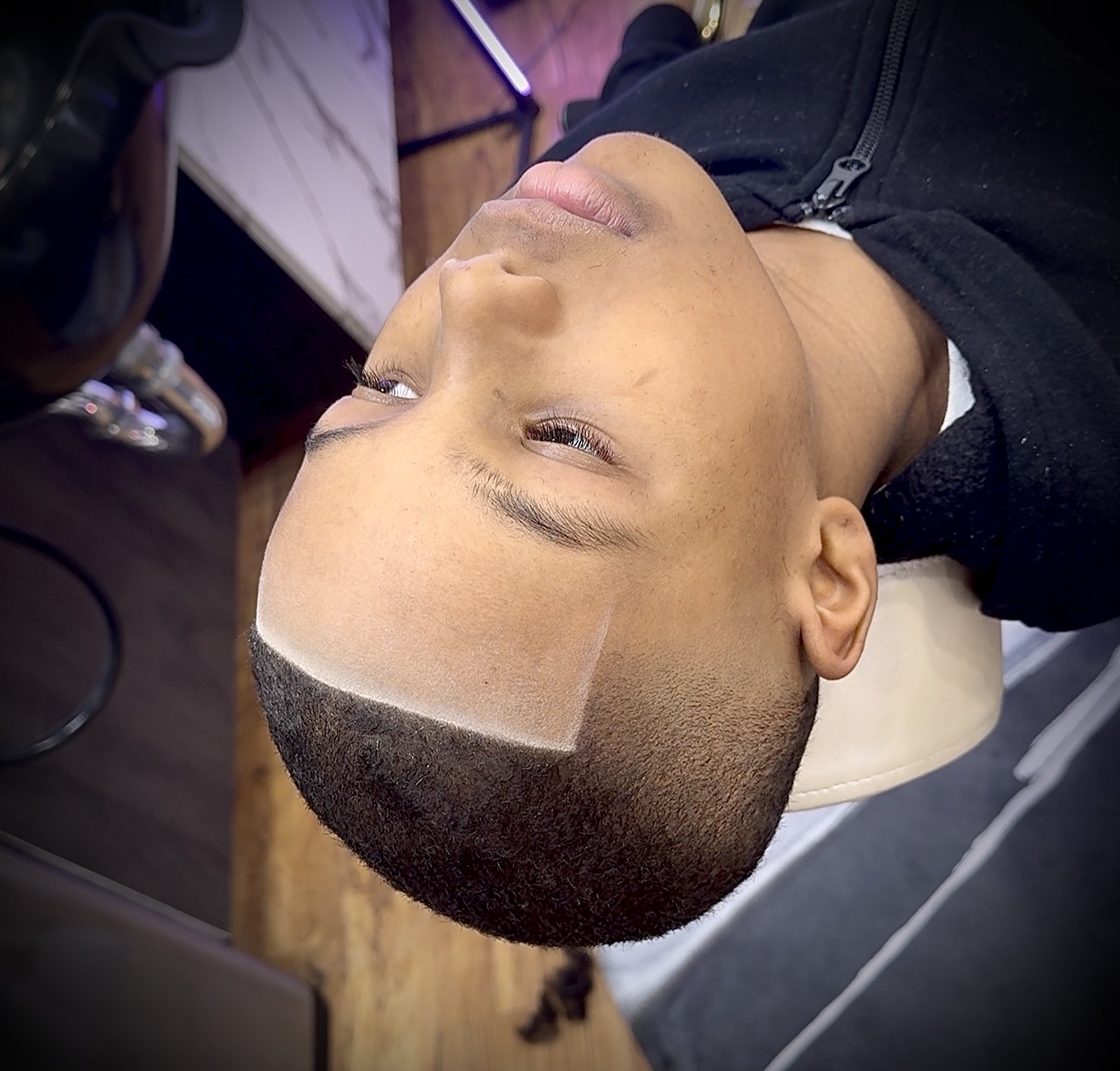 Taper fade haircut