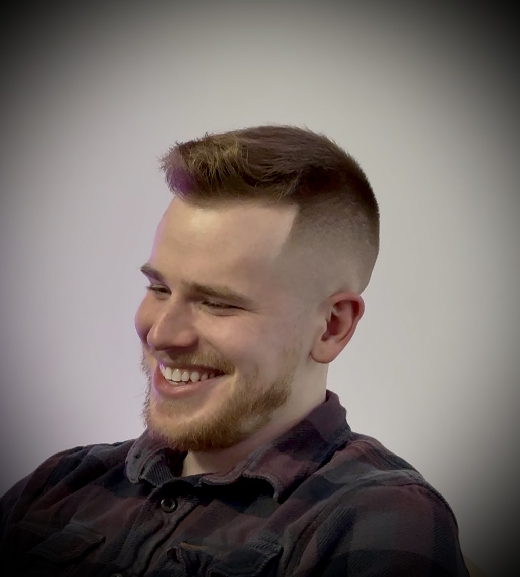 Skin fade with design work